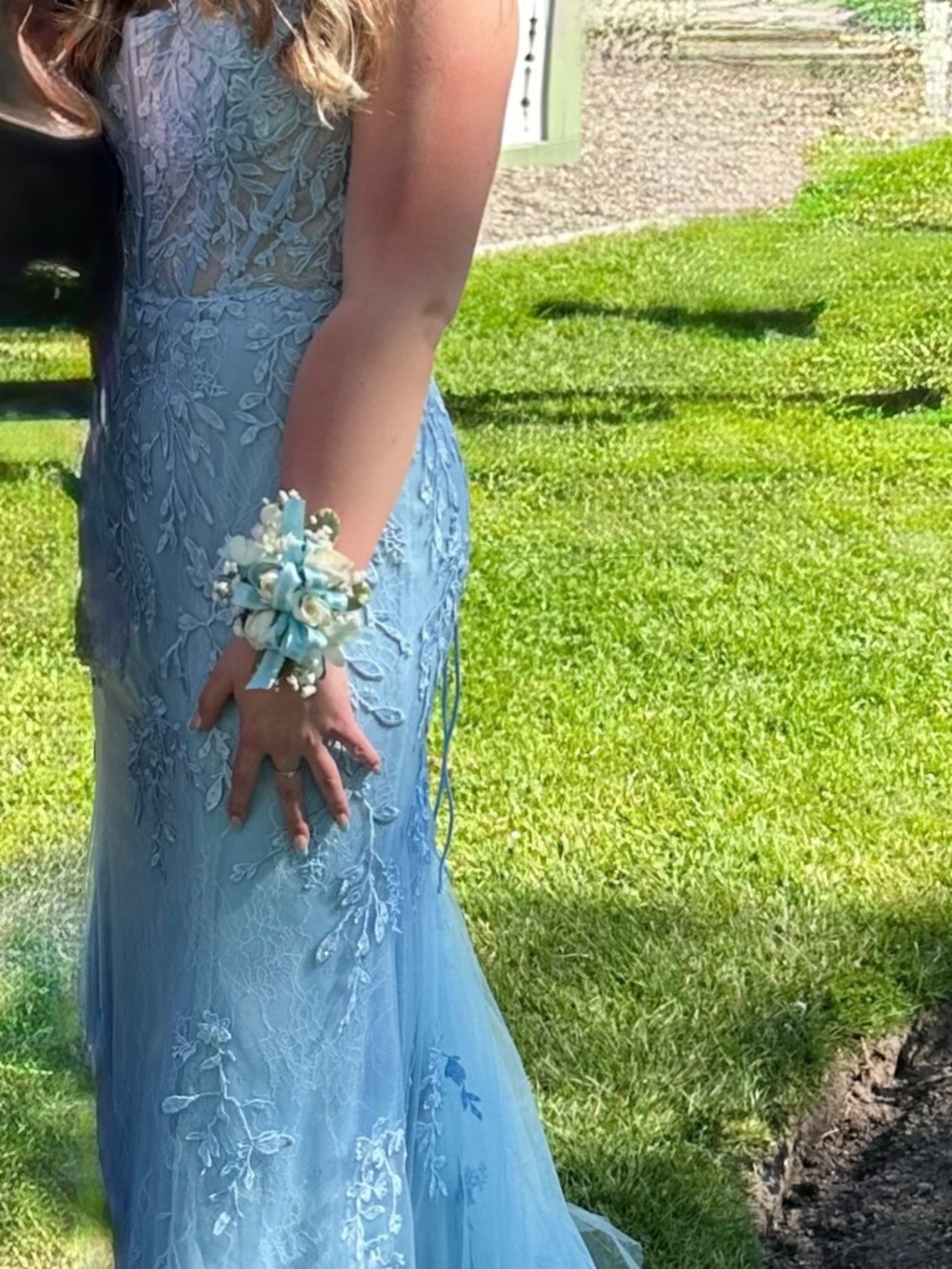 Beautiful Amarra Dress Light Blue